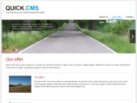 Pages list (Quick.Cms)