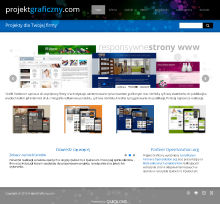 Zrzut ekranu strony projektgraficzny.com