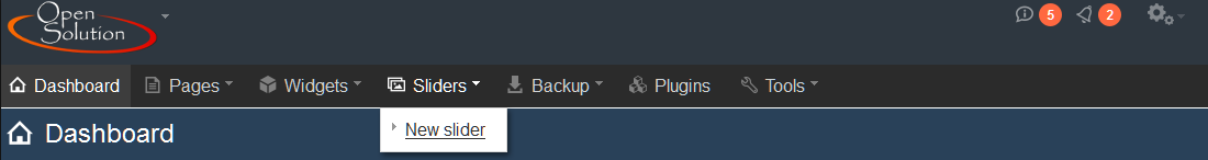Adding a slider