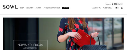 Zrzut ekranu sklepu sowlofficial.com